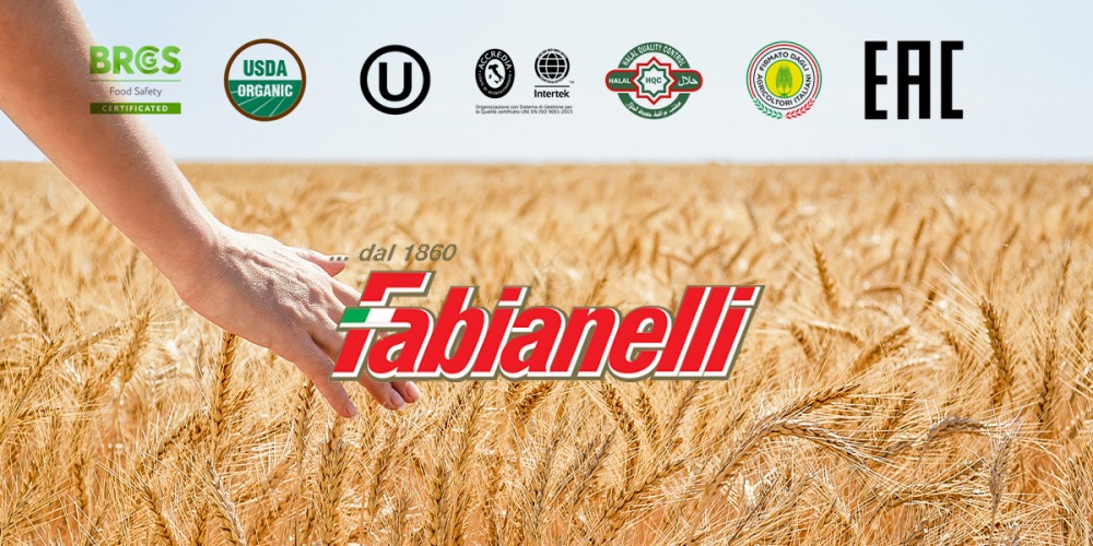 Pastificio Fabianelli, pasta 100% italiana