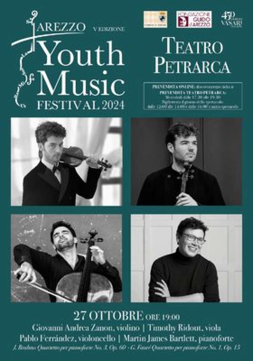 YOUTH MUSIC FESTIVAL 2024 - Teatro Petrarca