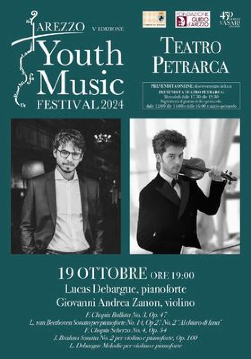 YOUTH MUSIC FESTIVAL 2024 - Teatro Petrarca