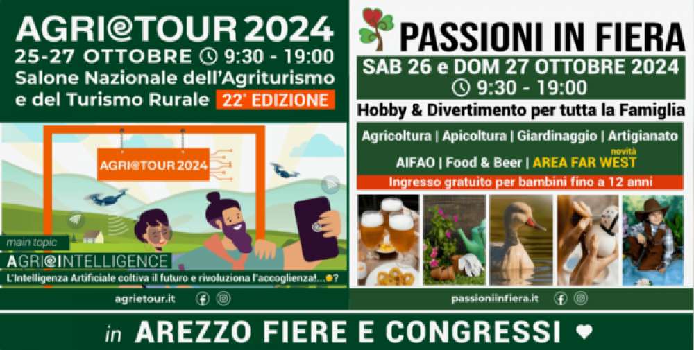 AGRIeTOUR / PASSIONI IN FIERA - Arezzo Fiere e Congressi