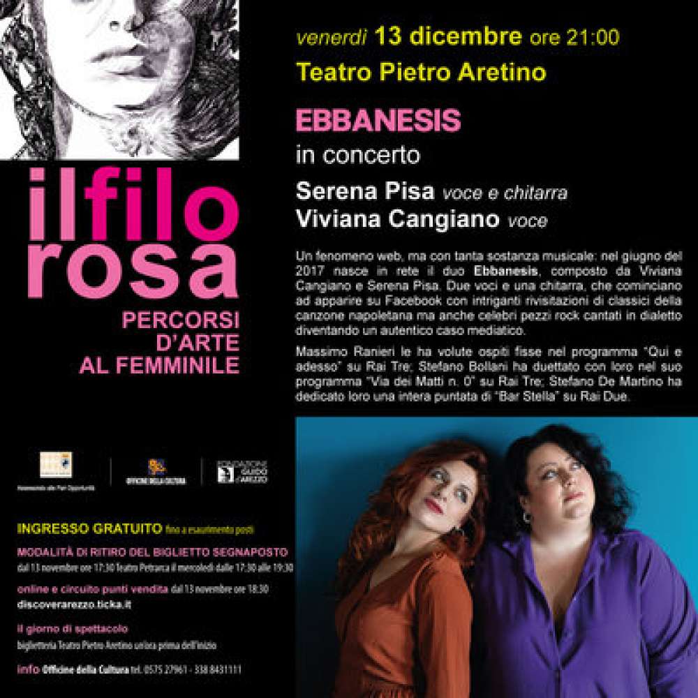 EBBANESIS - Teatro Pietro Aretino