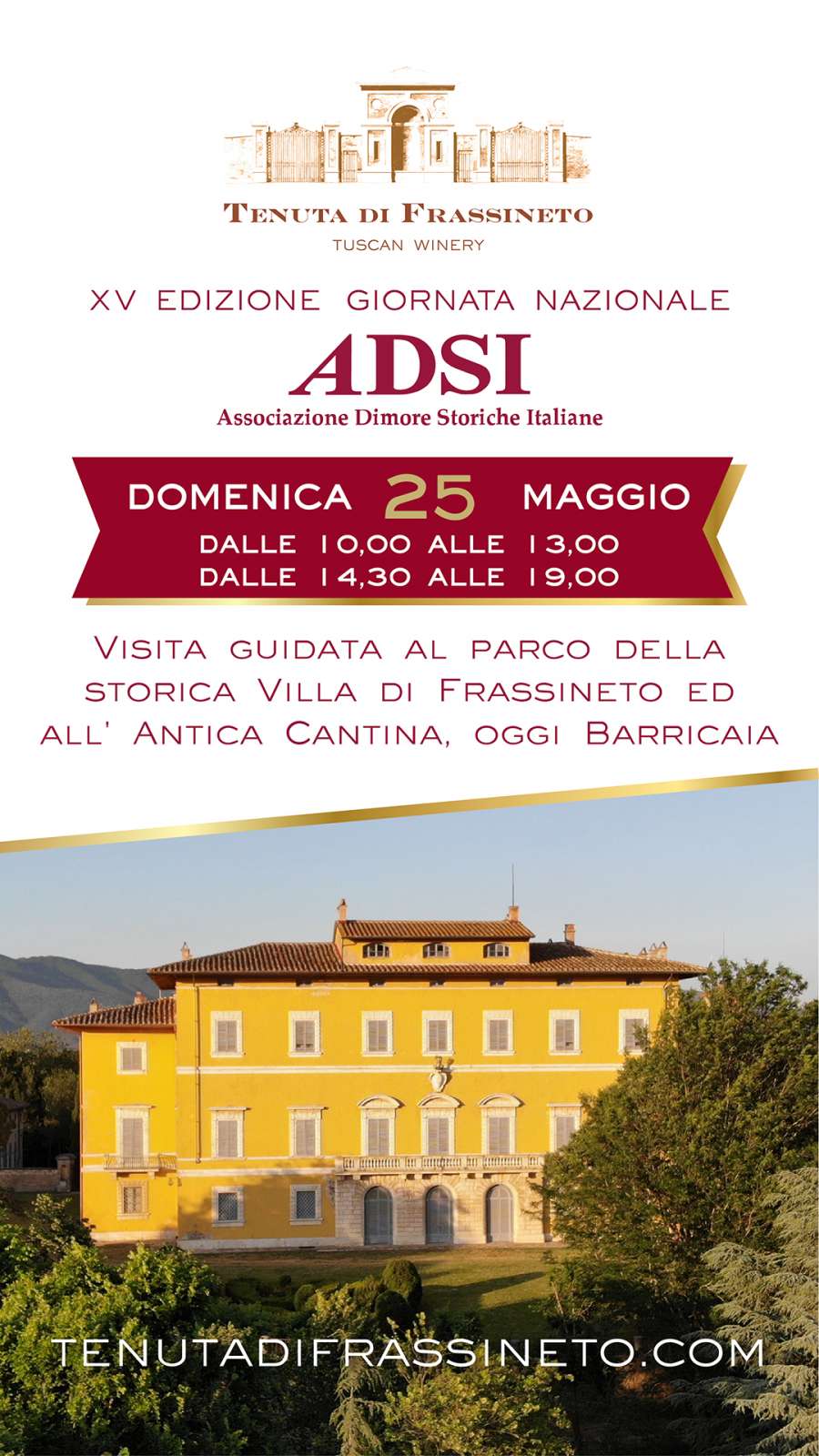 XV Giornata Nazionale A.D.S.I. alla Tenuta di Frassineto