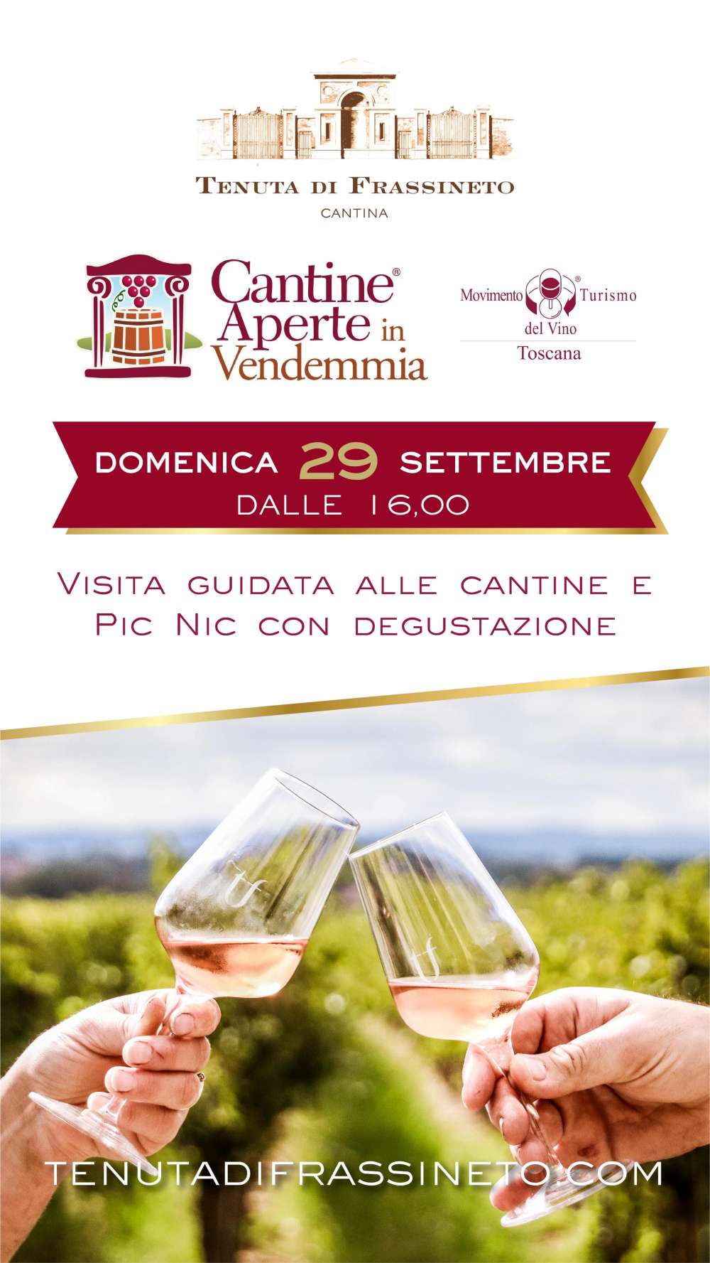 Cantine Aperte in Vendemmia alla Tenuta di Frassineto