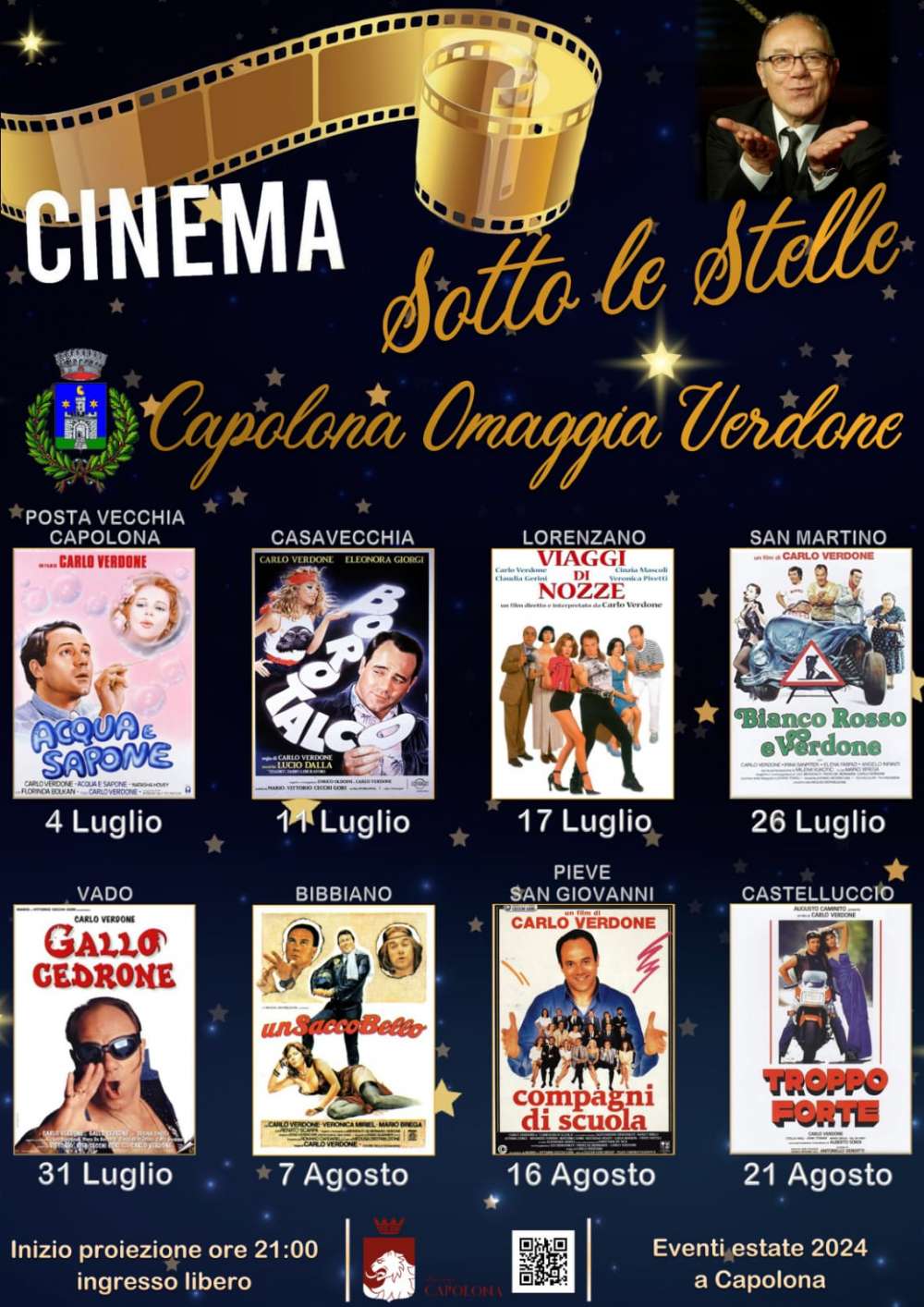Cinema sotto le stelle a Capolona