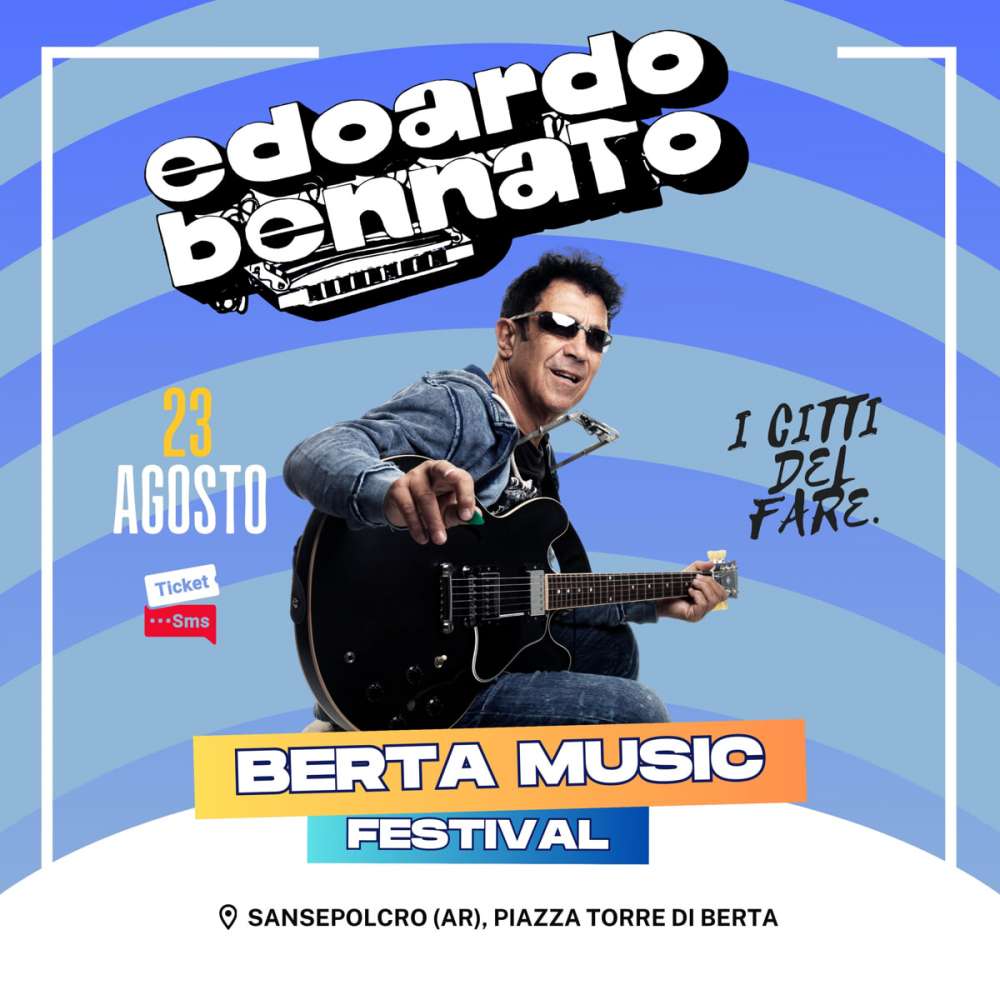 Al Berta Music Fest arriva Edoardo Bennato