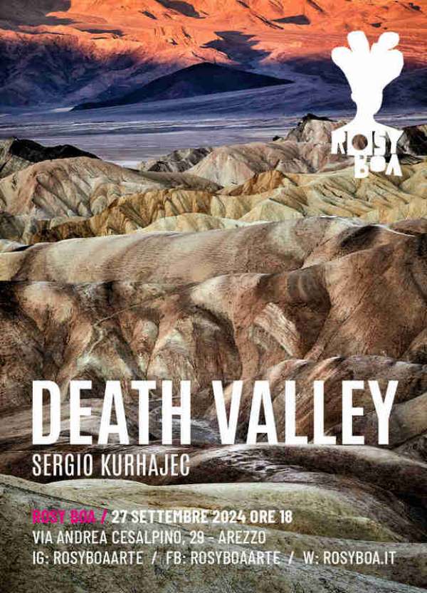 Rosy Boa presenta una personale dell’artista fotografo americano Sergio Kurhajec dal titolo “Death Valley”