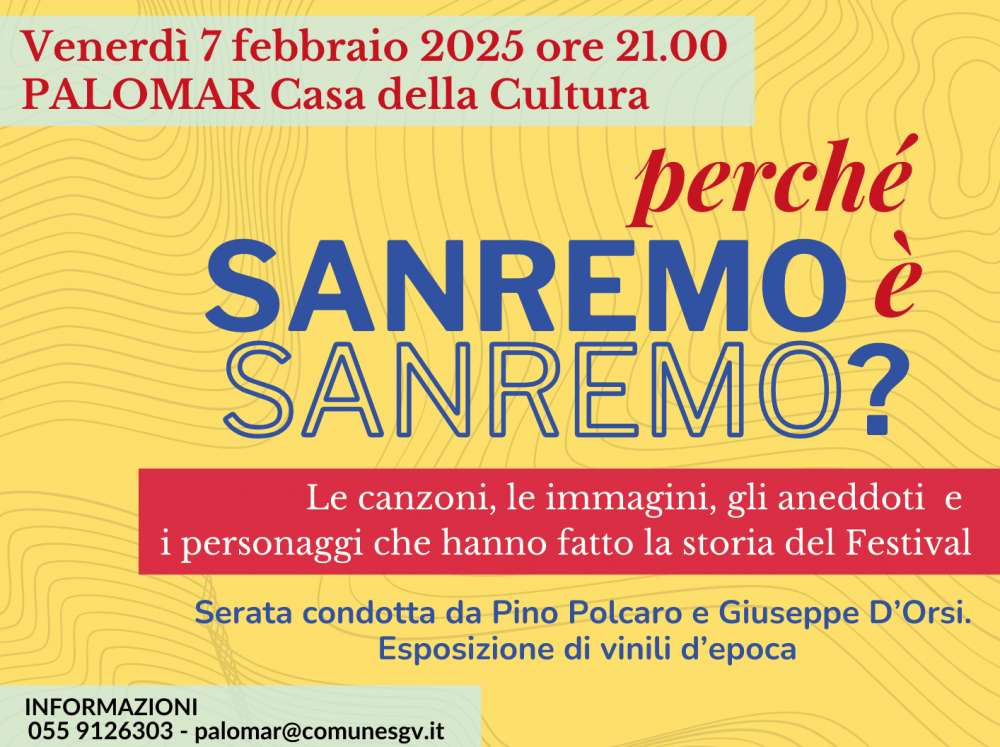 Perché Sanremo è Sanremo. Un evento dedicato al festival