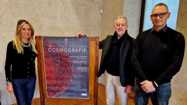 L’artista Massimo Scarino a Palazzo del Podestà con &quot;Cosmografie”