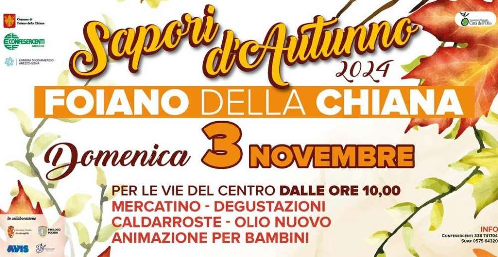 Appuntamento per domenica 3 novembre