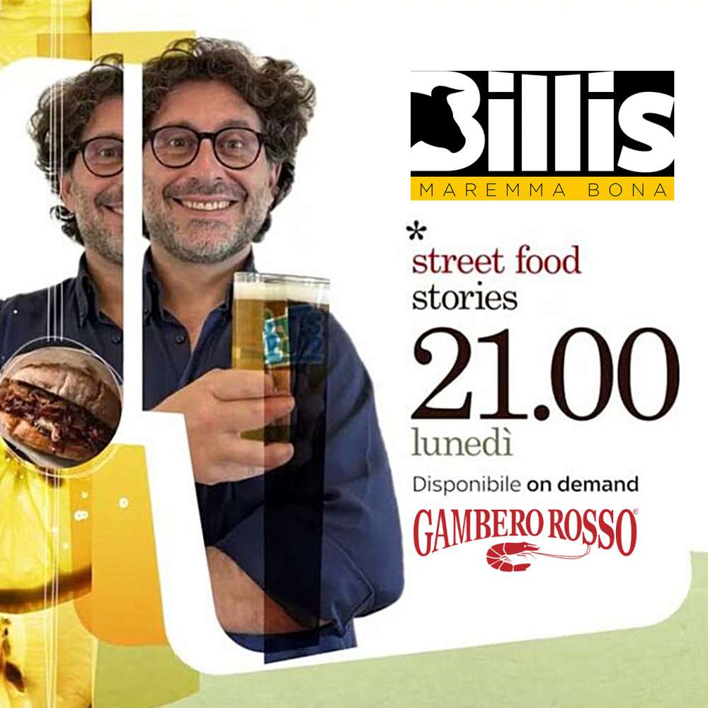 Segui la puntata su Billi&#039;s di Street Food Stories del Gambero Rosso